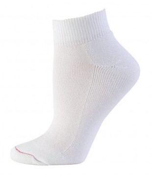 Sportovní kotníčkové ponožky bílé