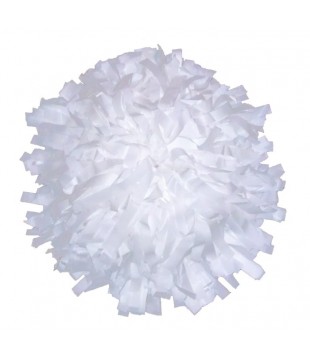 Pompony Plastic bílé 10"