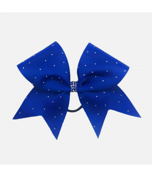 Large cheer bow with Rhinestones and middle decor