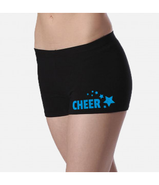 Shorts with Glitter Cheer...