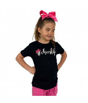 Kids T-shirt Hashtag Cheerlife