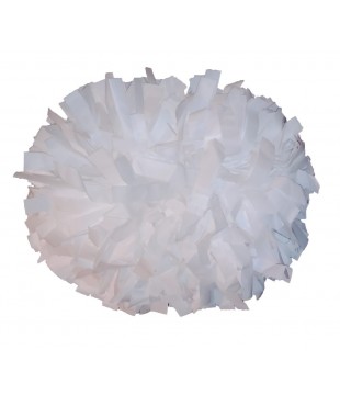 Pompony Plastic bílé 6"