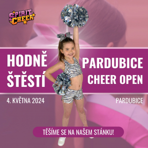 Zítra budeme všem sportovcům moc držet palce na Pardubice Cheer Open! 💜

Nezapomeňte se za námi zastavit na náš stánek! 🎀
Těšíme se na vás!